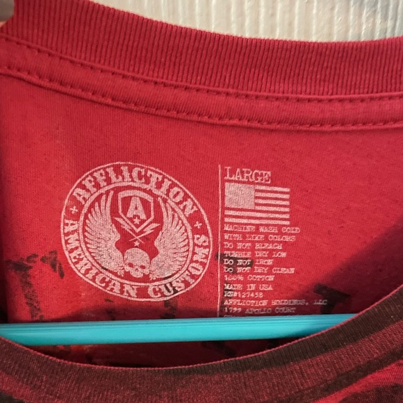 Affliction Sturgis Shirt New - Picture 3 of 5